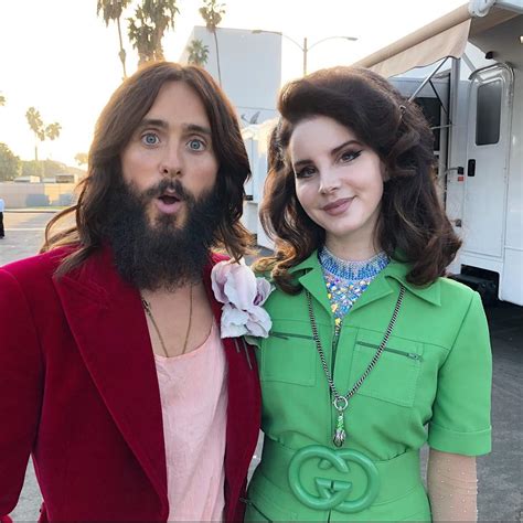 lana del rey and jared leto gucci|Jared Leto Gucci.